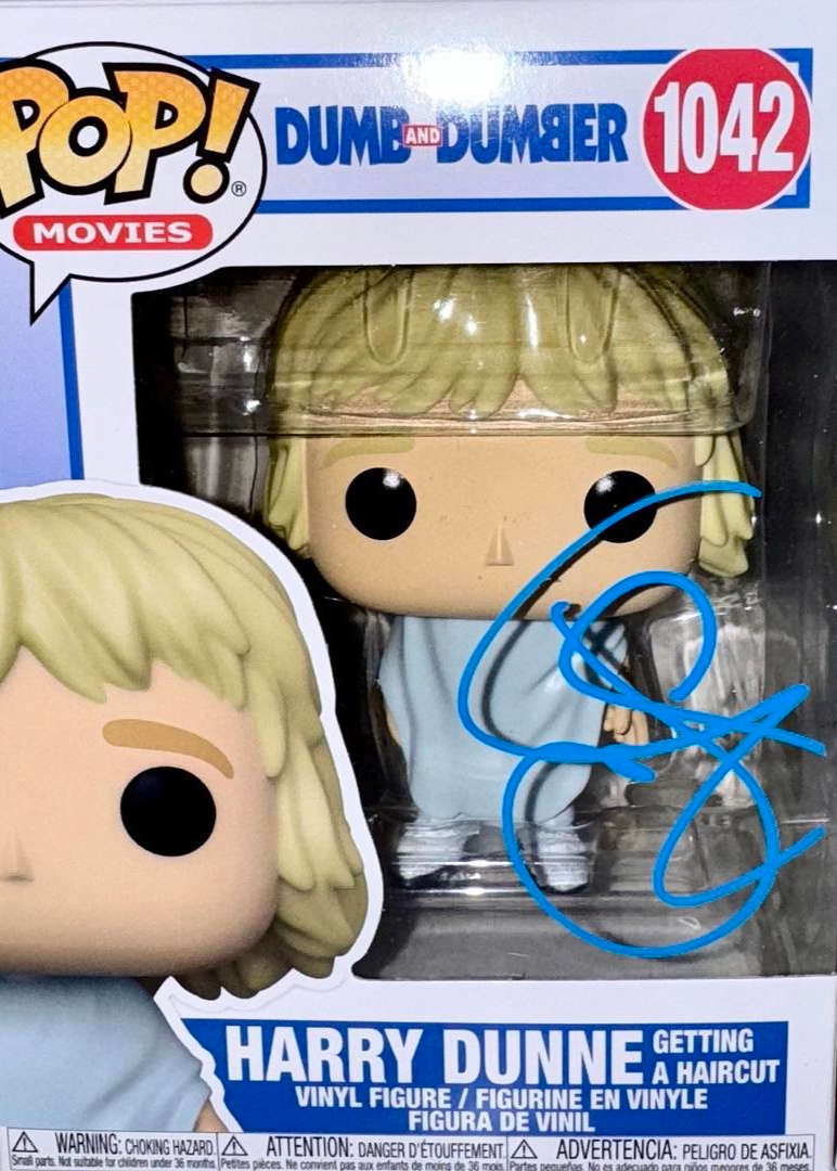 Jeff Daniels Signed Funko Pop #1042 "Harry Dunne" Dumb & Dumber - Beckett COA